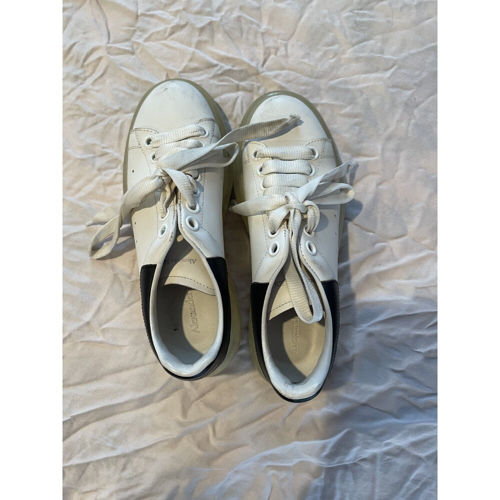 Alexander McQueen Oversized Clear Sneakers - Size 6.5